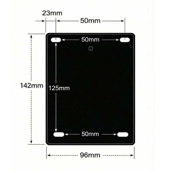 Flexibarrier Wandhouder - Basic 450 - (4,5m riem)