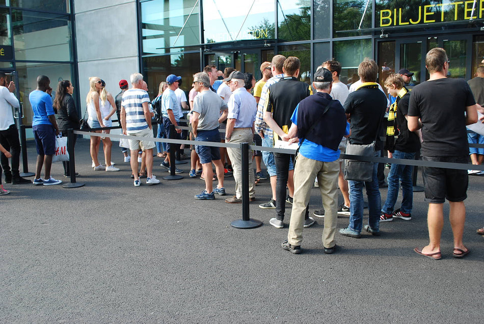 Beltrac Afzetpaal met trekband -Route- (3m band)