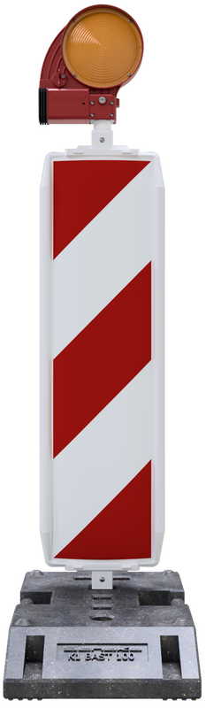 Turn Traffic Panel Type NOX - RA1/A hatched - Both sides right