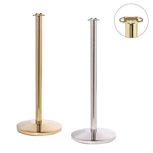 Flexibarrier Afzetpaal Klassiek voor Koord  -Flat Top-