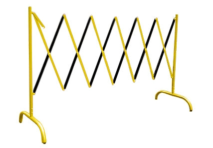 Flexibarrier -Harmonicahek- met steunvoet (2.5m)