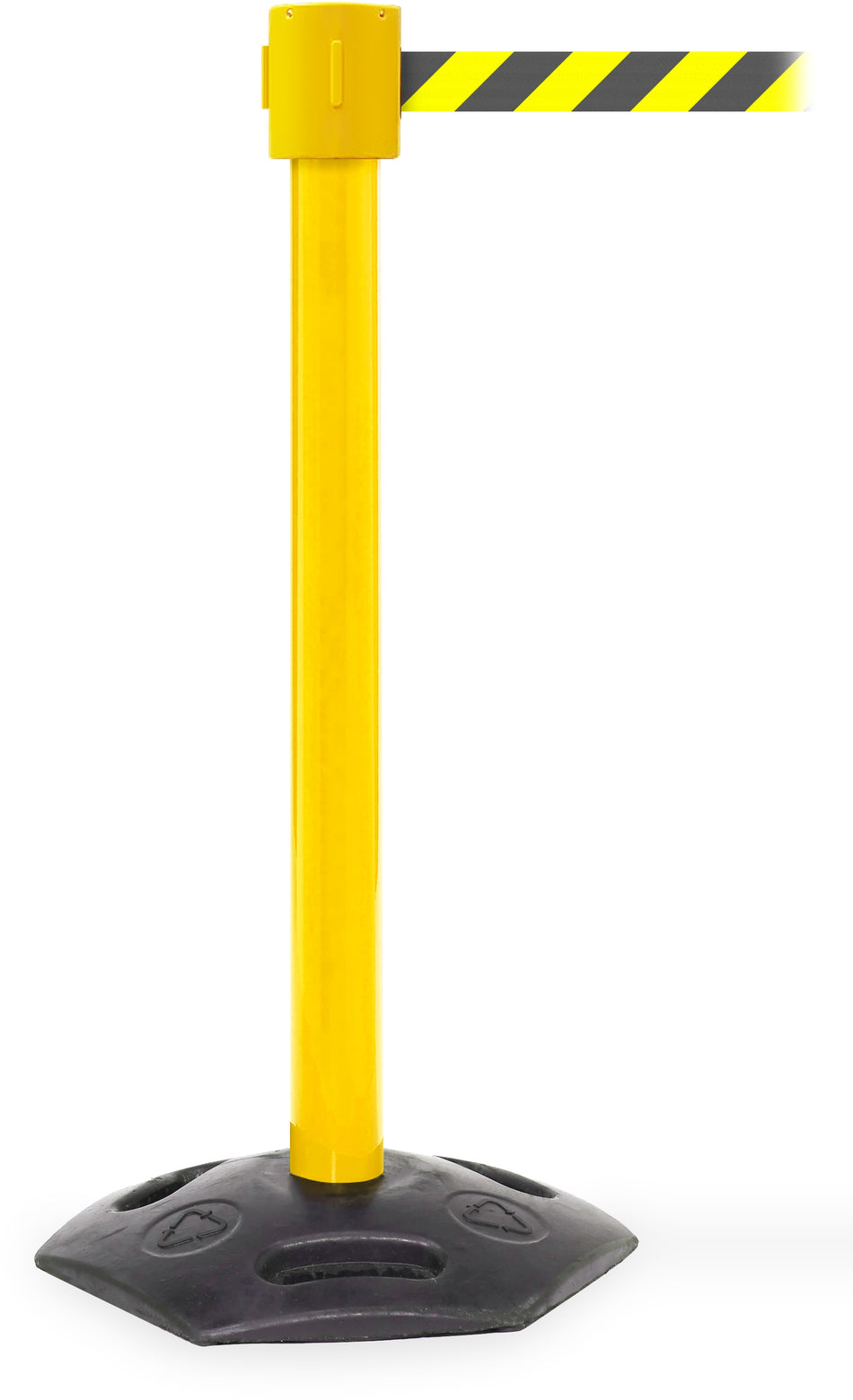 FlexiBarrier Afzetpaal -Outdoor 1050- (10,6m band)