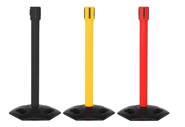 FlexiBarrier Ontvanger voor Afzetpalen met trekband -Outdoor 550- (zonder band)