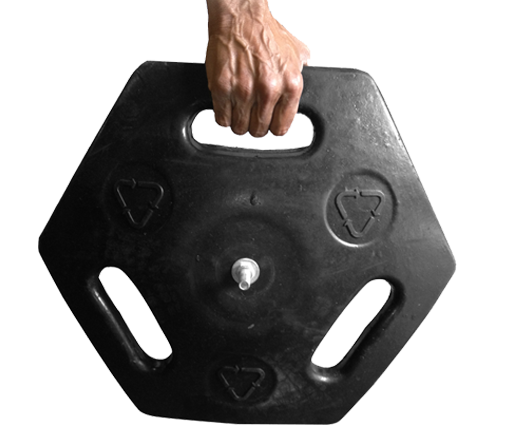 Flexibarrier - Buiten - Alleen voet