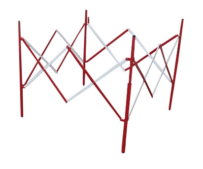 Opvouwbare nuts-/putafzetting van staal (1,3x1,3m)