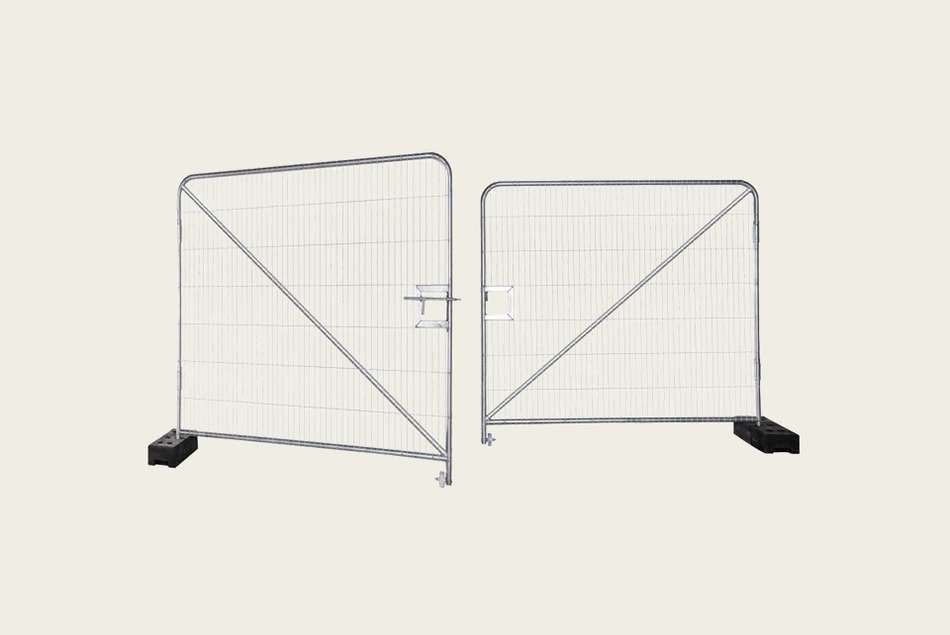 Voertuigpoort voor Tijdelijk Hek