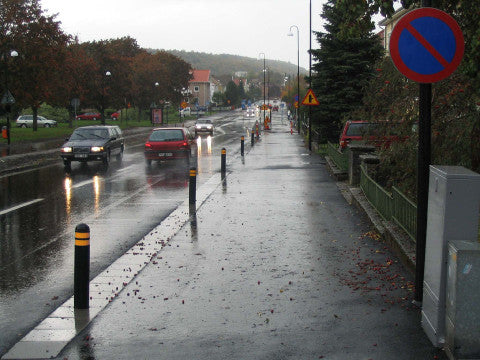 Rubberen Verkeerspaal Universeel