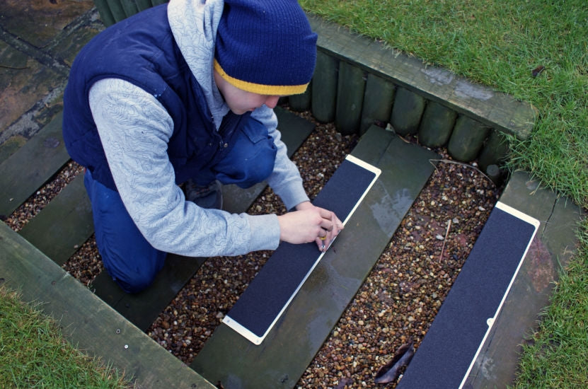 Anti Slip Bolt Down Plates - Non Slip Stair Treads