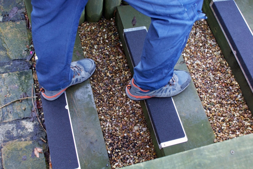 Anti Slip Bolt Down Plates - Non Slip Stair Treads
