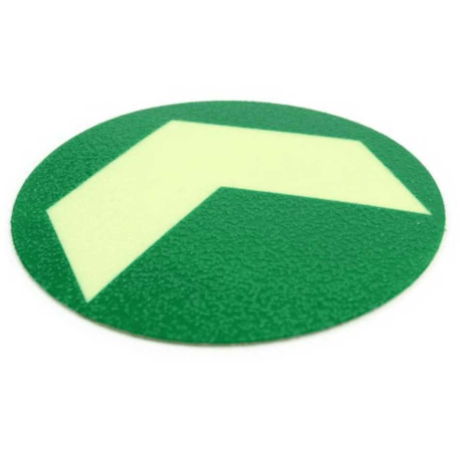 Gloeiende Pijlen in het Donker – 100mm Ø Schijf (Verpakking van 10)