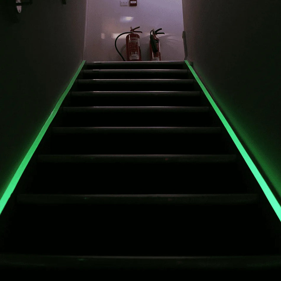 Hoogwaardige Fotoluminescente Vluchtroute Tape – Premium Klasse C