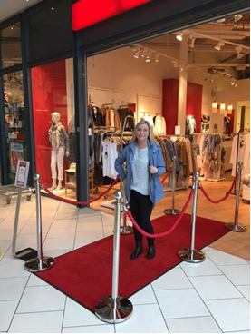 Entreepakket Basis Zilver (Complete set met rode loper, palen & koord)