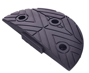 Zwart Hoekelement (250mm)