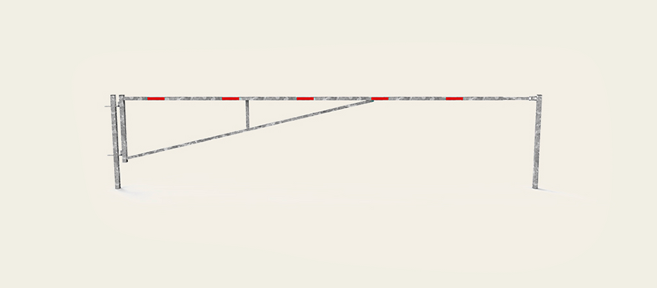 Handmatige Slagboom (draai) – Verstelbaar (4–7 m)