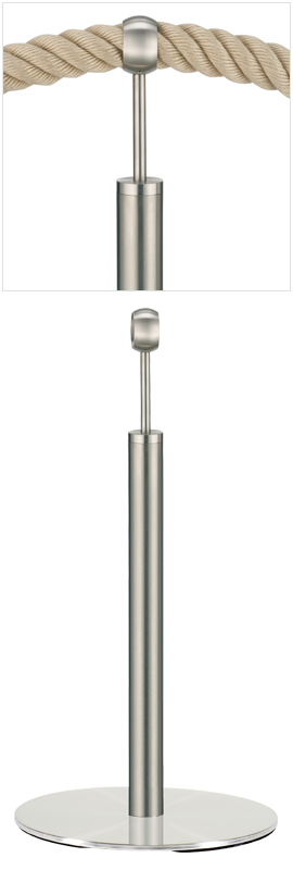 Beltrac Paal & Touw Afzetpaal -Museum-