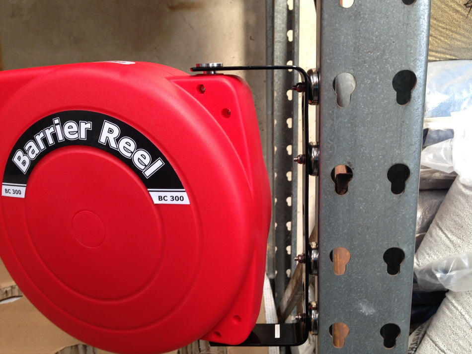 Afzetlint in cassette 15-25 meter, industriële kwaliteit, magneetbevestiging