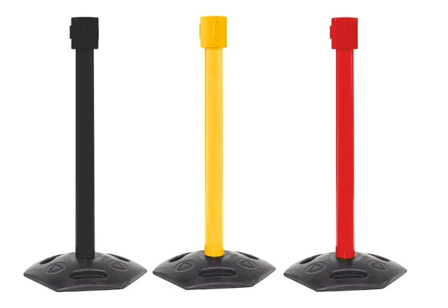 FlexiBarrier Ontvanger voor Afzetpalen met trekband -Outdoor 1050- (zonder band)