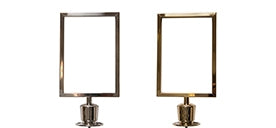 Informatiebord A4 voor Basic afzetpalen