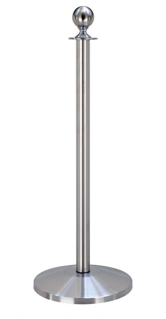 Flexibarrier Afzetpaal Klassiek voor Koord  -Basic Ball Top-