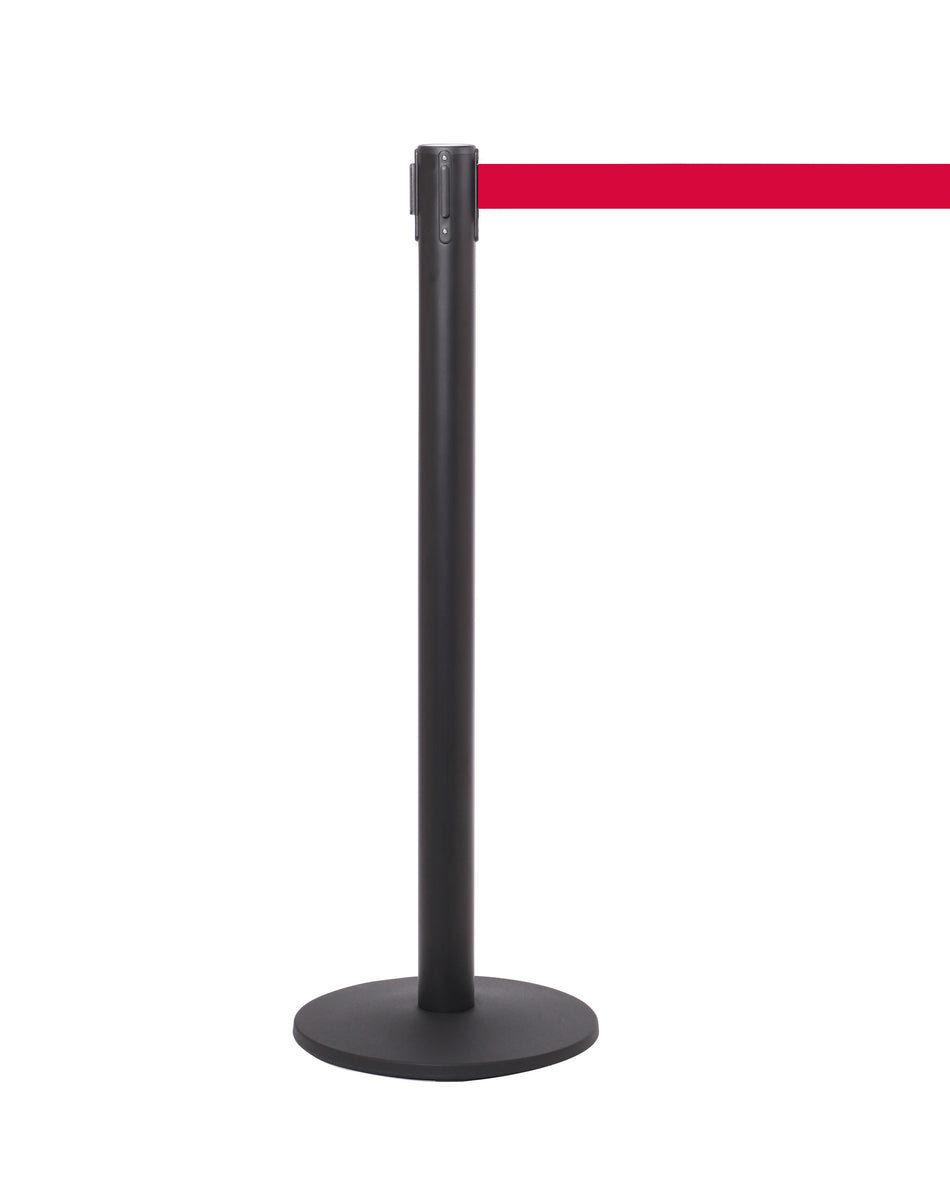 FlexiBarrier Afzetpaal met trekband -Pro 300- (3m band)