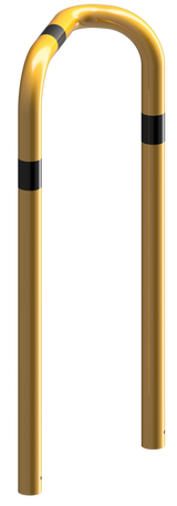 Aanrijdbeugel - Massief - 90° Enkelzijdig, Diepe Versie