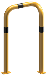 Aanrijdbeugel - Massief - 90° Enkelzijdig, Diepe Versie
