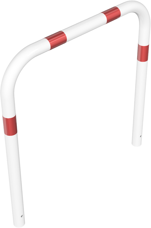 Beugels staalbuis met dwarsbalk (Ø60mm) zonder dwarsligger