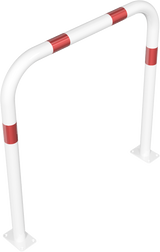 Beugels staalbuis met dwarsbalk (Ø60mm) zonder dwarsligger