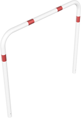 Beugels staalbuis met dwarsbalk (Ø60mm) zonder dwarsligger