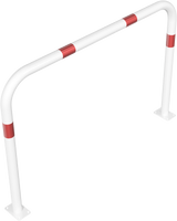 Beugels staalbuis met dwarsbalk (Ø60mm) zonder dwarsligger