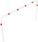 Beugels staalbuis met dwarsbalk (Ø60mm) zonder dwarsligger