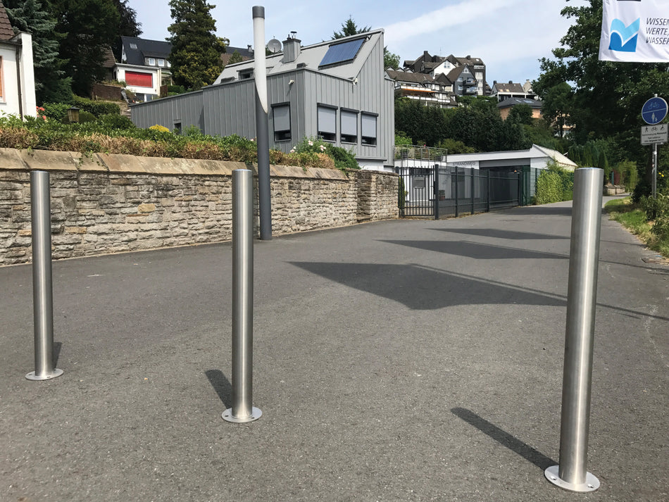 Roestvrijstalen paal Ø 60 mm-102mm