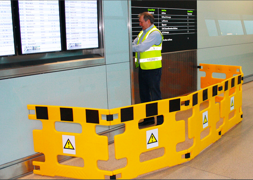 HandiGard Binnen/Buiten afzetting tijdens onderhoud