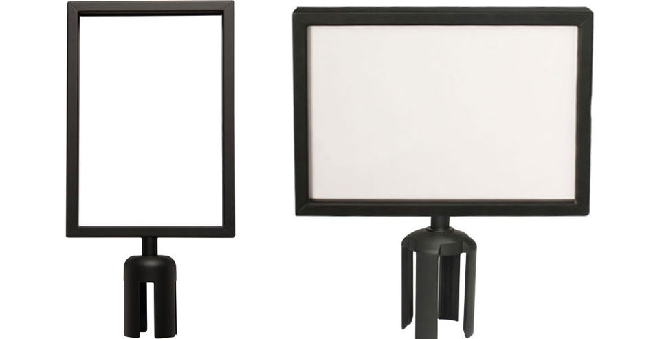 Bordhouder voor paal- en kettingbarrière