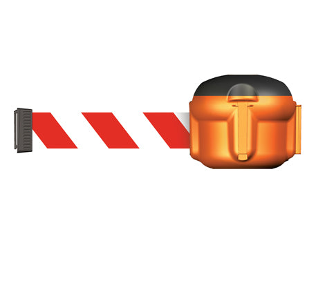 -Skipper Mini- Systeem voor afbakenen met bandlengte 9m, band rood/wit.