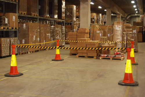 Verkeerskegels pionnen 100 cm