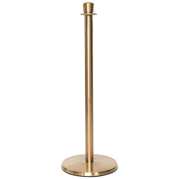 Flexibarrier Afzetpaal Klassiek voor Koord  -Premium Crown Top-