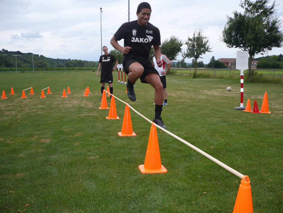 Zachte Waarschuwingskegel zonder Reflecterende Strip -Standaard- in PVC (32-50cm)