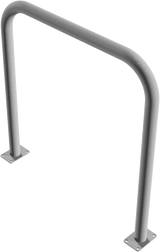 Beugels staalbuis met dwarsbalk (Ø60mm) zonder dwarsligger