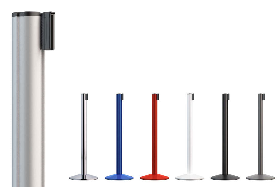 Beltrac Afzetpaal met trekband -Premium Xtra- (3,7m band)