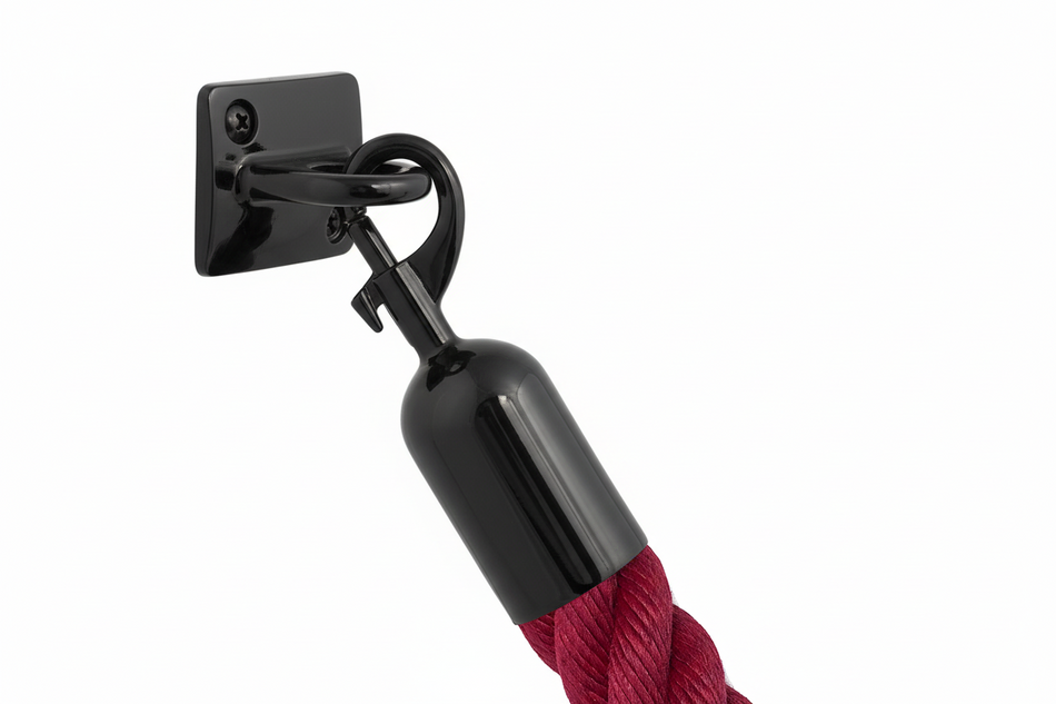 Muurbeugel voor klassiek koord