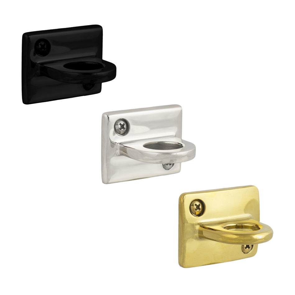 Muurbeugel voor klassiek koord