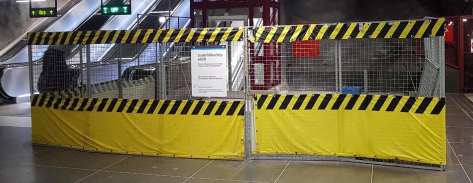 Waarschuwingshoes voor Tijdelijk Hek