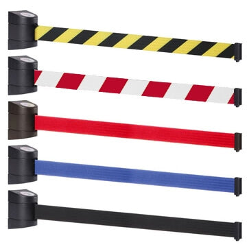 FlexiBarrier Muurcassette -Basic 450- (4,5m uittrekbare band)